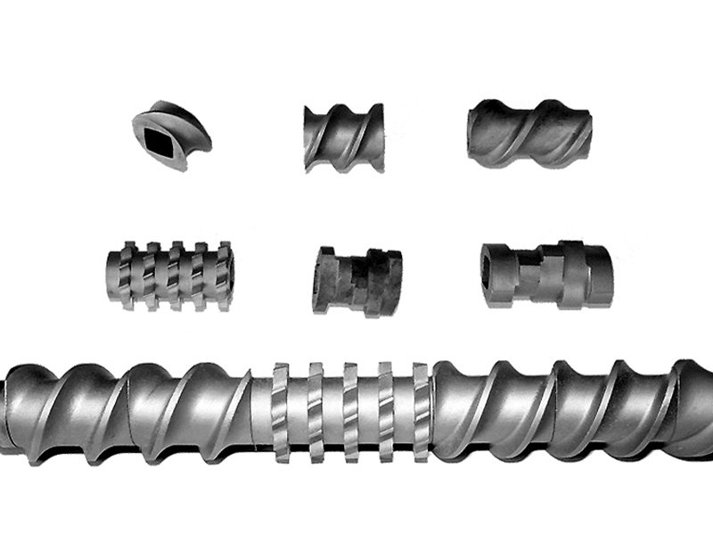 What is the application principle of twin screw extruder?