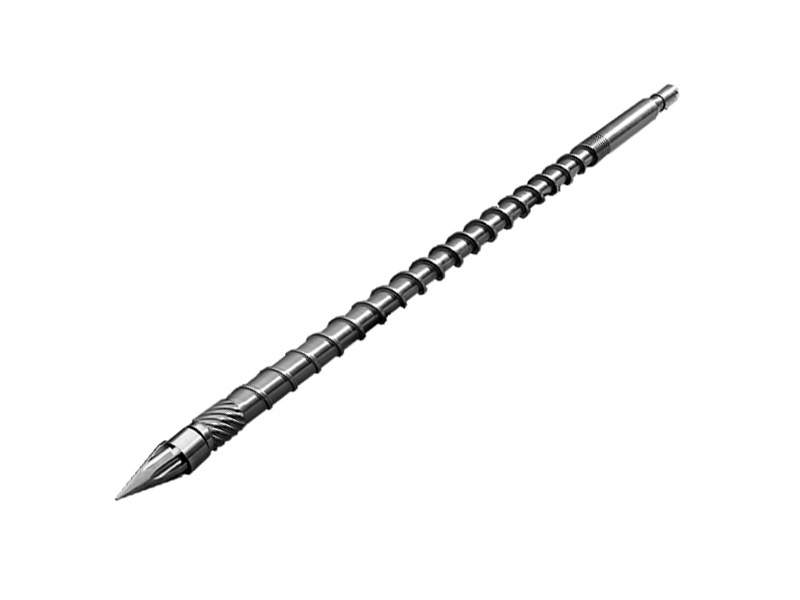 What applications are the conical twin-screw barrels suitable for?